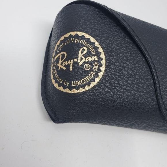 RAY-BAN Aviator Sunglasses Black RB 3267 NWOT - Picture 2 of 7